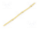 COB LED tape; white cold; 24V; 8mm; IP20; 160°; 8W/m; CRImin: 90