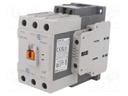 Contactor: 3-pole; NO x3; Auxiliary contacts: NO + NC; 48VAC; 50A