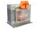 Transformer: mains; 300VA; 400VAC; 24V; Leads: terminal block; IP00