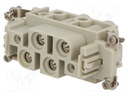 Connector: rectangular; female; EPIC POWER K; PIN: 6(4+2); 4+2+PE