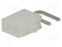 Socket; wire-board; male; MF42; 4.2mm; PIN: 2; THT; PCB snap; 7A