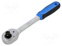 Rattle; rattle,socket spanner; 1/2"; bidirectional,with switch