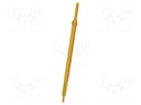 Test needle; Maksimum spring compression: 5mm; 3A; Contacts: CuBe