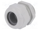 Gland; M40; IP68; 20÷26mm; Mat: thermoplastic; grey