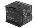 Contactor: 3-pole; NO x3; Auxiliary contacts: NC; 12VDC; 12A; BC7