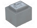 Transformer: encapsulated; 2.4VA; 230VAC; 18V; 0.133A; IP00; 120g