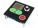Module: process analogue calibrator; IN 2: 4÷20mA; panel; 90x90mm
