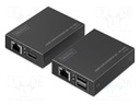 HDMI extender; HDCP 1.4,HDMI 1.4; 4K,HDCP,UHD 2160p; metal; 40m