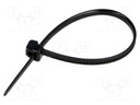 Cable tie; externally serrated; L: 100mm; W: 2.5mm; polyamide; 80N