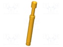 Test needle; Operational spring compression: 4mm; 5A; Ø: 3mm; 3N