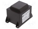 Transformer: encapsulated; 30VA; 230VAC; 6V; 6V; 2500mA; 2500mA