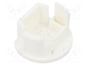Cap for LED profiles; white; OLEK