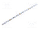 LED tape; white warm; 2216; LED/m: 120; 8mm; white PCB; IP20; 120°