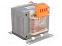 Transformer: mains; 250VA; 230VAC; 115V; Leads: terminal block