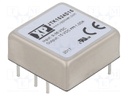 Isolated Board Mount DC/DC Converter, 4:1 Input, ITE, 1 Output, 15 W, 15 V, 1 A