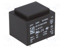 Transformer: encapsulated; 2.6VA; 230VAC; 9V; 9V; 145mA; 145mA; 99g