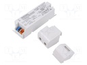 Power supply: switching; LED; 18W; 24VDC; 75÷750mA; 198÷264VAC