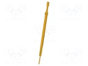 Test needle; Maksimum spring compression: 5mm; 1A; Contacts: CuBe