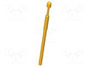 Test needle; Operational spring compression: 4mm; 5A; Ø: 2.3mm