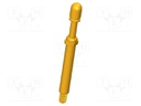 Test needle; Operational spring compression: 4mm; 5A; Ø: 3mm; 1N