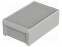 Enclosure: multipurpose; X: 170mm; Y: 271mm; Z: 90mm; BOCUBE; grey
