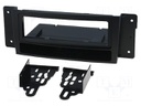Radio mounting frame; Chrysler; 1 DIN; black