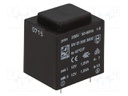 Transformer: encapsulated; 3.6VA; 230VAC; 12V; 12V; 150mA; 150mA