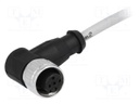 Plug; M12; PIN: 3; female; A code-DeviceNet / CANopen; 5m; cables