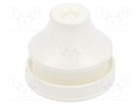 Grommet; EPDM; grey; Panel thick: 3÷5mm; Øcable: 5÷9mm; Size: M16