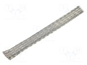 Braids; tape; Thk: 2.5mm; W: 20mm; 32AWG; Body dim: 20x2.5mm; 25m