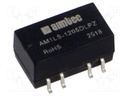 Converter: DC/DC; 1W; Uin: 10.8÷13.2V; Uout: 5VDC; Uout2: -5VDC; SMD