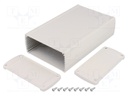 Enclosure: multipurpose; TEKAM; X: 106mm; Y: 175mm; Z: 45mm; grey