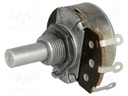 Potentiometer: shaft; single turn; 470kΩ; 500mW; ±20%; soldered