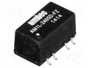 Converter: DC/DC; 1W; Uin: 21.6÷26.4V; Uout: 5VDC; Uout2: -5VDC; SMD