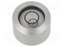 Spirit level; with smooth reference surface; 9.5mm; aluminium