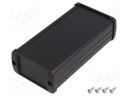 Enclosure: multipurpose; TEKAM; X: 60mm; Y: 125mm; Z: 31mm; aluminium