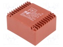 Transformer: encapsulated; 30VA; 115/230VAC; 9V; 9V; 1667mA; 1667mA