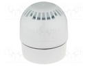 Signaller: sound; siren; 110/230VAC; 106dB; Series: Sonos; IP65