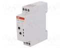 Timer; 0,05s÷100h; SPDT; 250VAC/5A; 24÷240VAC; 24÷48VDC; DIN; IP20