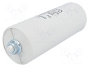 Capacitor: motors, run; 50uF; 450V; Ø45x119mm; -25÷70°C; ±10%; V: 2
