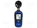 Thermoanemometer; LCD 3 digits; -30÷60°C; 175x55x38mm
