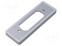 Mounting frame; Colour: silver