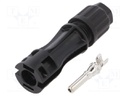Connector: solar; male; 4÷6mm2; with contacts; crimped; plug; 35A