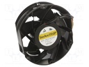 Fan: DC; axial; 48VDC; 172x150x51mm; 966m3/h; 83dBA; ball bearing