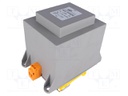 Transformer: encapsulated; 200VA; 230VAC; 12V; 16.66A; 3.6kg; IP00