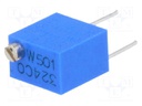 Potentiometer: mounting; vertical,multiturn; 500Ω; 250mW; ±10%