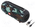 Speaker; camo; Jack 3,5mm,microSD,USB B micro; Bluetooth 5.1