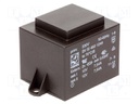 Transformer: encapsulated; 15VA; 230VAC; 12V; 12V; 625mA; 625mA