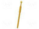 Test needle; Operational spring compression: 4mm; 5A; Ø: 2mm; 1.5N
