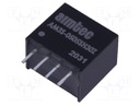 Converter: DC/DC; 3W; Uin: 4.5÷5.5V; 5VDC; Iout: 600mA; SIP4; 2.2g